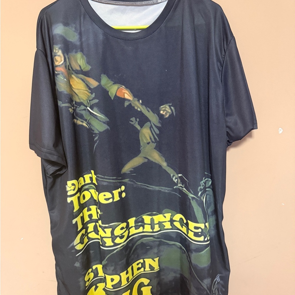 Custom Stephen King The Dark Tower Gunslinger 3D Graphic Print Shirt 3xl